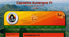 Desktop Screenshot of capoeira-auvergne.com